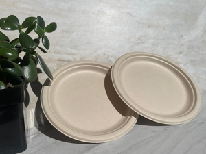 Eco Friendly Plate 9" & 11" - Soil Compostable